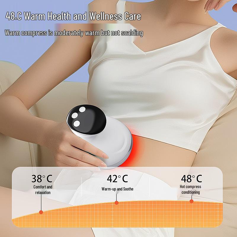 Electric Gua Sha Massage & Heating Cupping Tool for Full Body Meridian Therapy