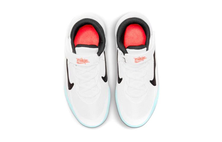 Nike Team Hustle D 10 Flyease Slip Resistant, Abrasion Resistant, Breathable Low top Children's Basketball Shoes DD7303-102