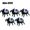 Halloween Spider Eyeball LED Candle Lights Horror Glowing Spider Lamp Tabletop Decor For Haunted House Party Atmosphere Ornament