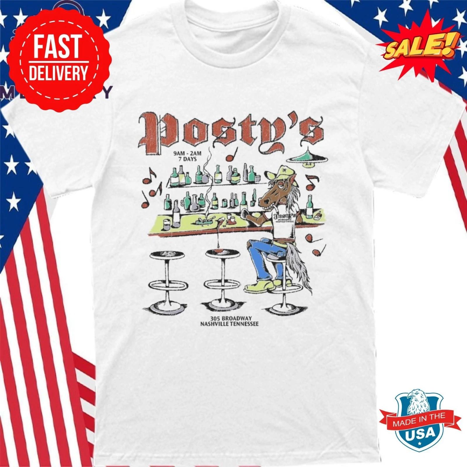 Post Malone Posty’s Bar 305 Broadway Нэшвилл Теннесси Футболка S