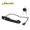 1 zestaw do Volkswagen PASSAT B3 zewnętrzna klamka przednich drzwi z zamkiem na klucz 357837205A  357837205AS 357837206A  357837206AS