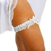Wedding Bridal Garter Lace Pearl Flower Elastic Belt Leg Ring Suit Bridal Gift