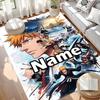 Custom Name Personalized BLEACH Print Carpet, Versatile Home Decor Rug, for Playroom, Apartment, Balcony, Entryway, Hallway Gift