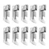 10Pcs Multifunctional Folding Bottle Opener Stainless Steel Mini Can Opener Portable Lid Opener Outdoor Camping Tool