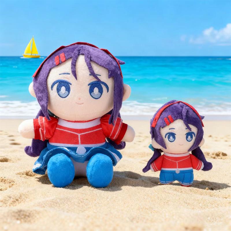 13/21CM Kawaii Anime Peripheral PuniPuni Cartoon Solarain X MiSide Figure Plush Pendant Accompany Sleep Toys for Kids Fans Gifts