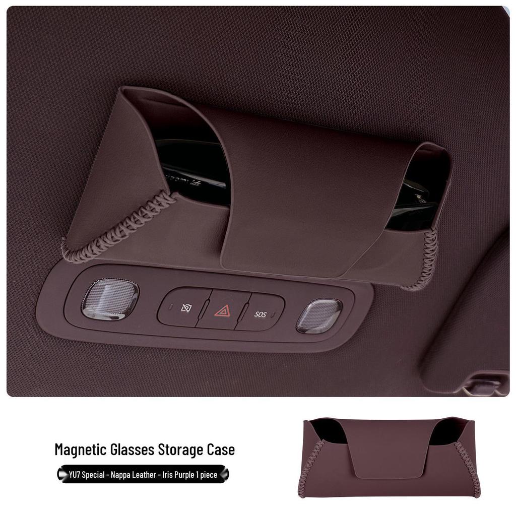 Xiaomi YU7 Car Ceiling Magnetic Sunglasses Holder - Car Interior Accessories