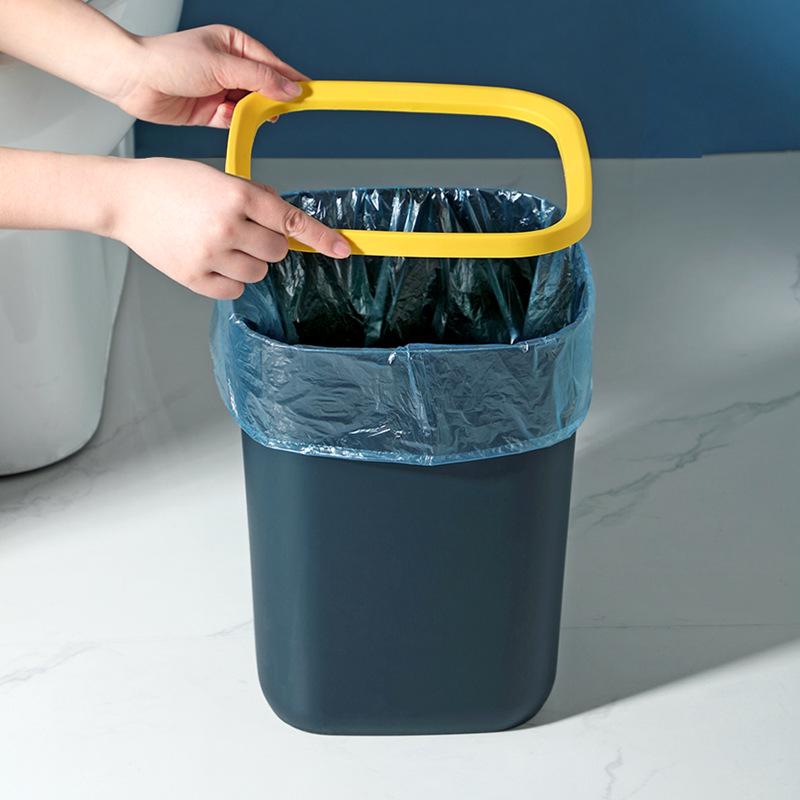 Nordic Style Large Trash Can for Home - Living Room, Bedroom, Kitchen & Bathroom