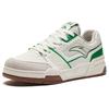 New Anta Flame 5 Wear Resistant Low Top Skateboard Shoes Men's White Green 112428081-2