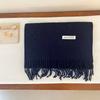 South Korea Dongdaemun Purchasing 111Wool Solid Color Fringed Scarf Women's Autumn and Winter Warm Scarf Ins