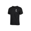 Nike Basketball Graffiti Print Short Sleeve T-Shirt Men Tops Black CD0959-010