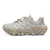 Li Ning Sand Dune Cushioning Slip Resistant Abrasion Resistant Support Low Top Outdoor Shoes Women's Dusty Gray Green AGCW094-2