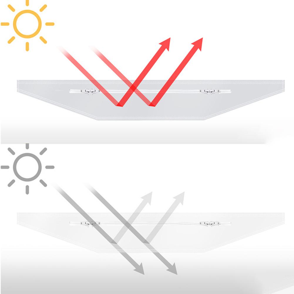 500cm Polyester Portable Air Conditioner Window Sealing Cloth Mobile Air Conditioner Kit Effective Warm Air Blockage