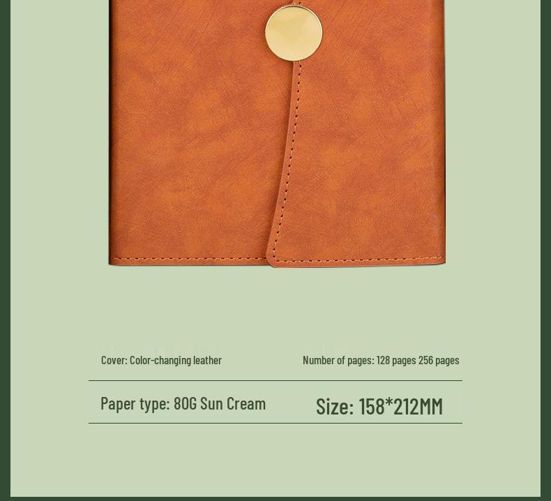 Custom Logo Leather Journal Set: Laptop Gift Box with Three-Fold Thickened Notebook for Creative Business.
