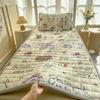 Fleece-lined and Thickened Milk Fleece Mattress, Mattress Pad, Quilt, and Soft Mattress Base