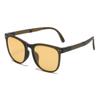New Online Celebrity Women's Nylon Polarized TR Sunglasses with Folding Sunglasses Fashion Sense Large-frame Glasses.
