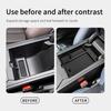 Für BMW X3 2025 Auto Aufbewahrungsbox Innenzubehör Mittelkonsole Armlehne Aufbewahrungsbox Organizer Aufräumschale