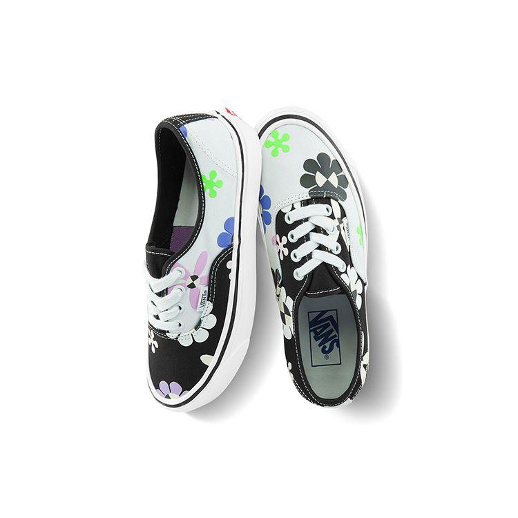 Vans Authentic 44 DX Anaheim Factory - Psychedelic Floral Unisex Sneakers Black True-White VN0A54F241S