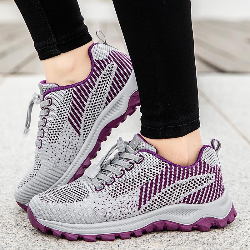 Autumn new travel shoes comfortable walking shoes soft-soled running shoes couple sports shoes