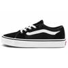 Filmore Protective Simple Casual Low-Top Skate Shoes Women Sneaker Black White VN0A45NMIJU