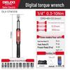Delixi High-Precision Adjustable Digital Torque Wrench Socket