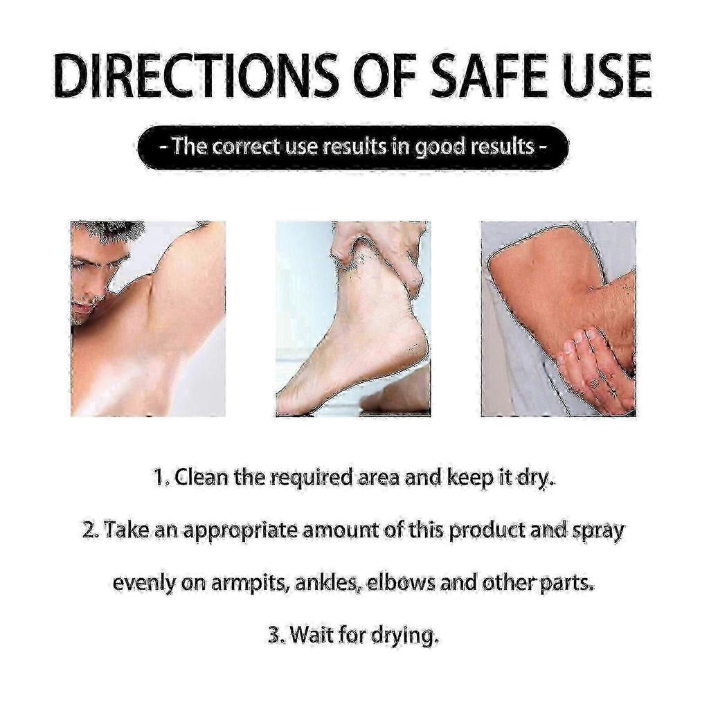 Antiperspirant, Underarm Sweat Odor Body Odor Cleansing Refreshing Fragrance Spray