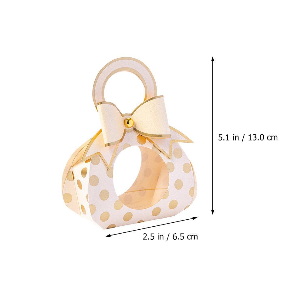 50pcs Wedding Souvenir Boxes Gift Packaging Candy Box Small Present Container for Holiday Party Favors