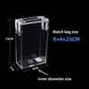 Square Rice Brick Cereal Crop Mold Shaping Transparent Acrylic Rice Brick Bags Mold Coarse Grain Packaging Vacuum Bag Forming Box Molds