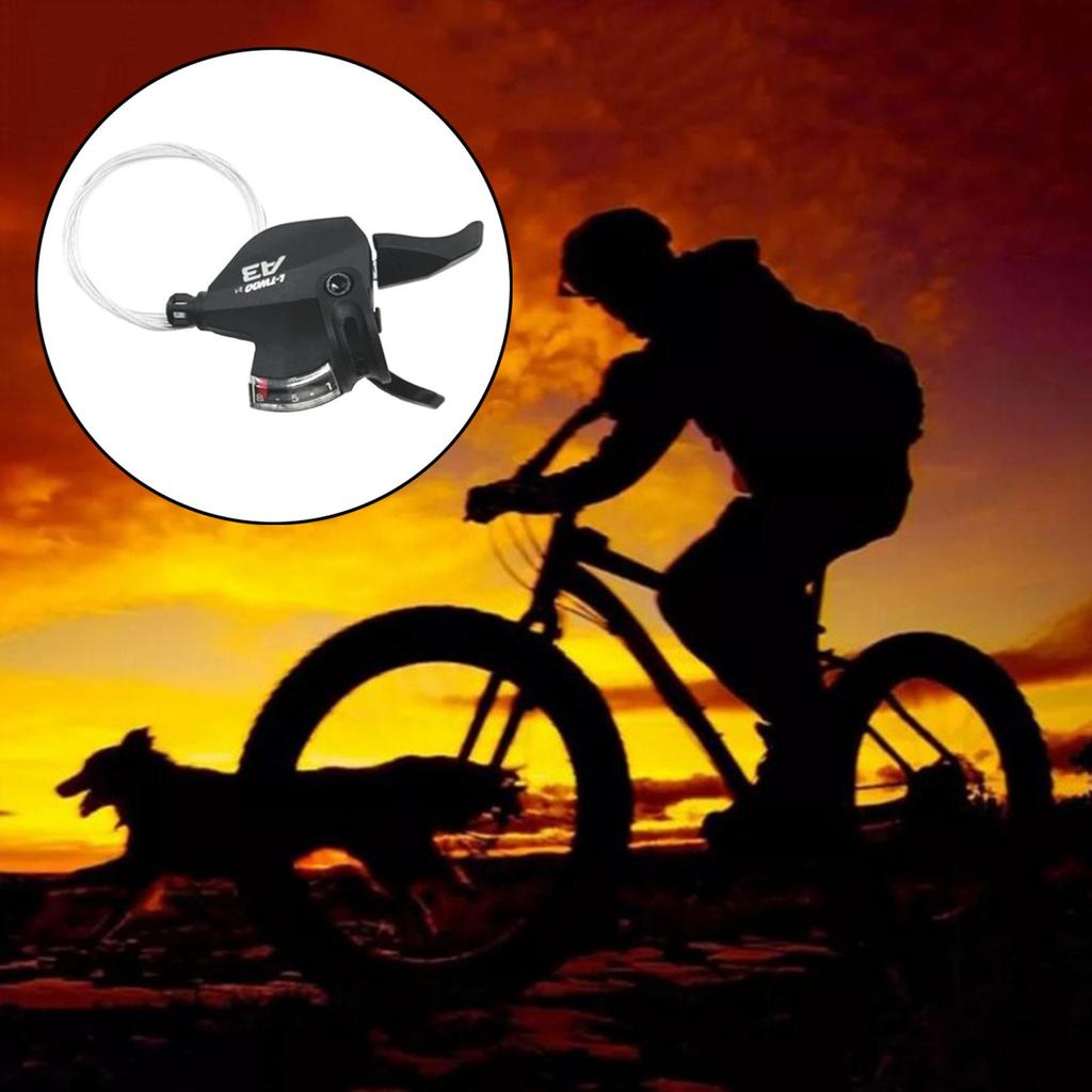 MTB Right Thumb Shifter Lever, Mountain Bike Repair, A3 Right Handed Shift Thumb Gear Cycling Accessory