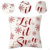 18x18inch Christmas Cushion Cover for Bedroom Holiday Decor