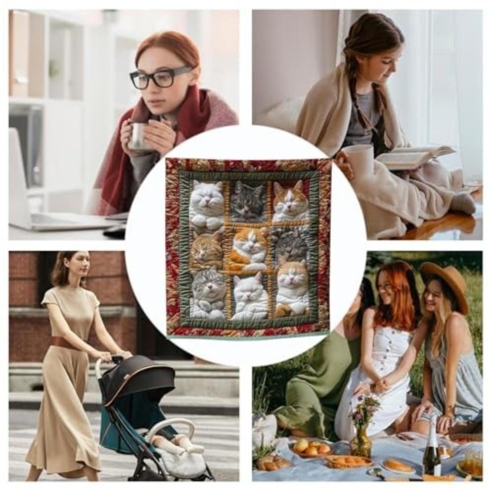 Cartoon Print Nap Blanket Creative Pattern Lightweight All Season Blanket Soft Machine Washable Decorative Throw Blanket Camping