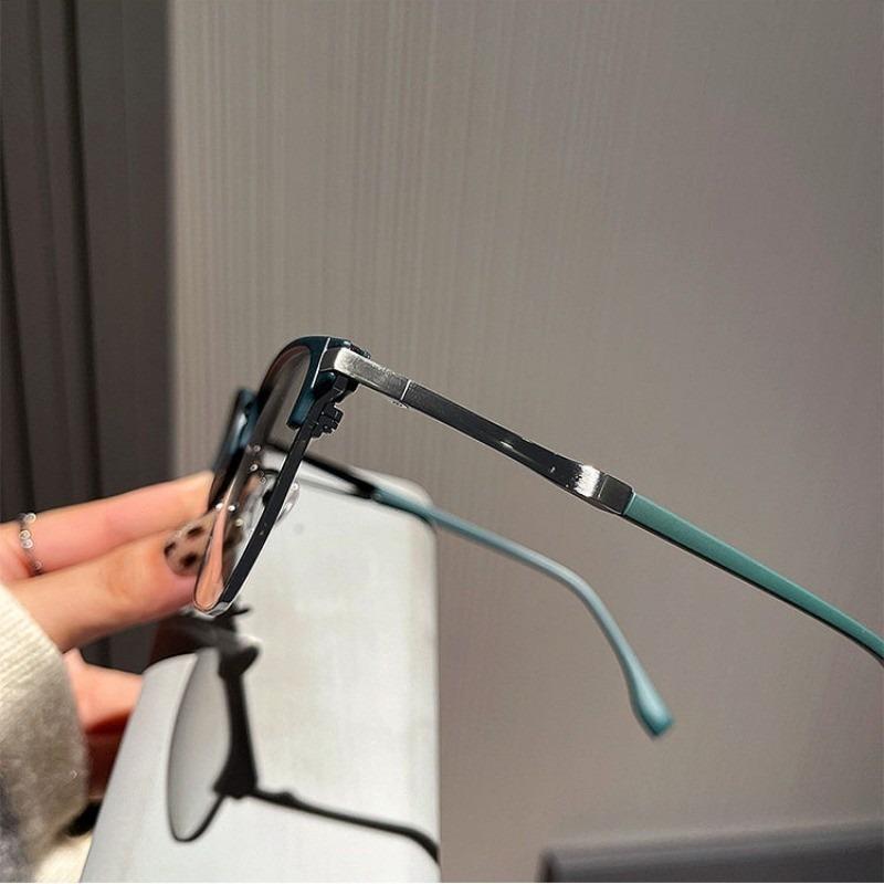 Women Anti Blue Light Glasses Men Vintage Computer Men Eyeglasses Optical Glass Plain Frame Gaming Spectacles Eyewear for Men