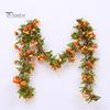 Fake Flower Vines 220cm Not Wither Decorative Artificial Rose Flowers Vine DIY Wedding Garland Accessories for Daily Life Simulation Plant