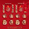 Magnetic Refrigerator Sticker - Spring Festival Fu Character & Year of the Horse New Year Decoration Couplets