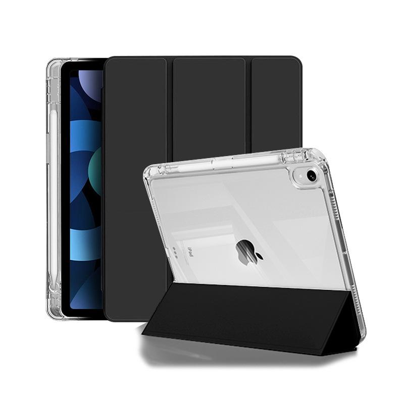 

iPad Protective Case: Three-Fold Stand, Flip Cover with High Transparency, Anti-Drop Protection, and Pen Slot Design. iPad mini6/mini7 8.3 inches