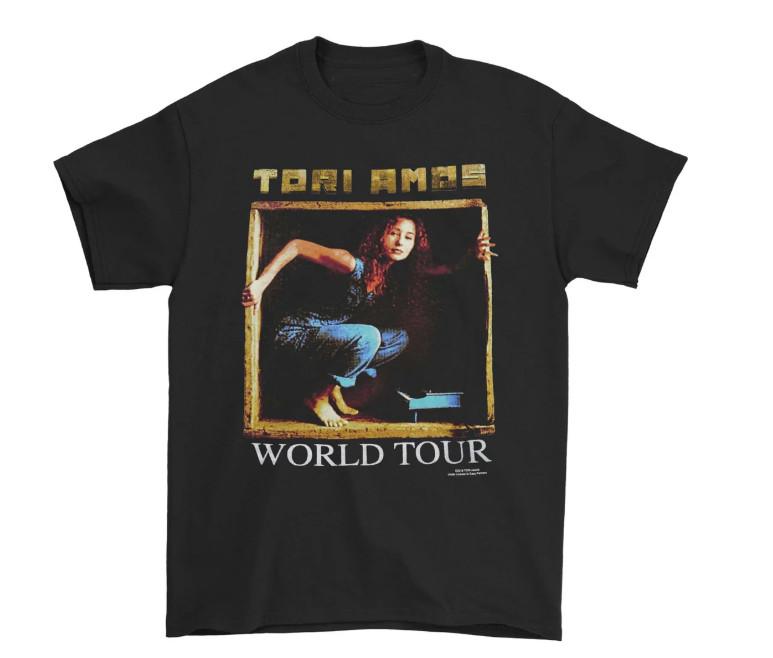 Tori Amos World Tour Retro Classic Men’s Cotton T-Shirt VA260