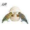 Corrosion Resistant Bird Feeder Resin Mushroom Feeder Spill Proof No Mess Cage
