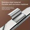 Professional Stainless Steel Precision Scissors for Eyebrows & Nose Hair - Dual-Handed, Ideal for Facial Hair Removal & Trimming