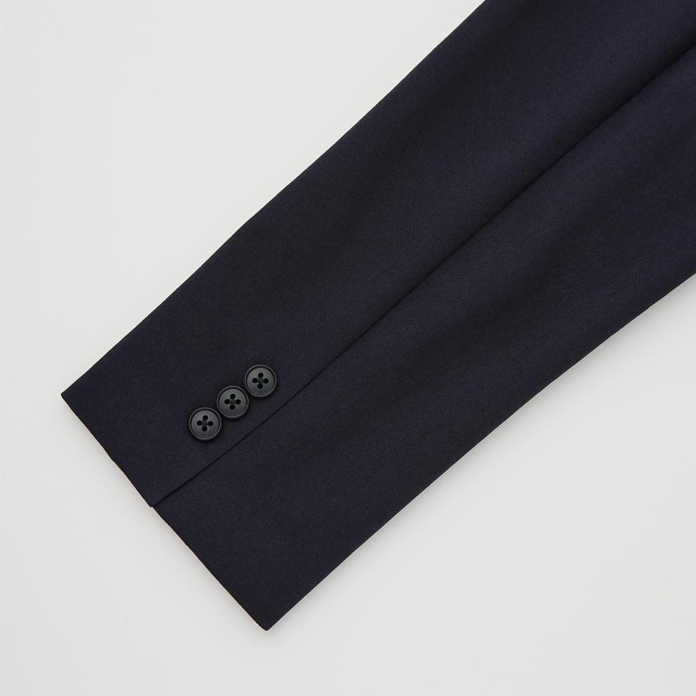 Uniqlo Japan Impressive Jacket 2way Stretch  Wool Like  4xl Size  Length 76 78cm  Sleeve Length 62 64cm  Can Be Set Up