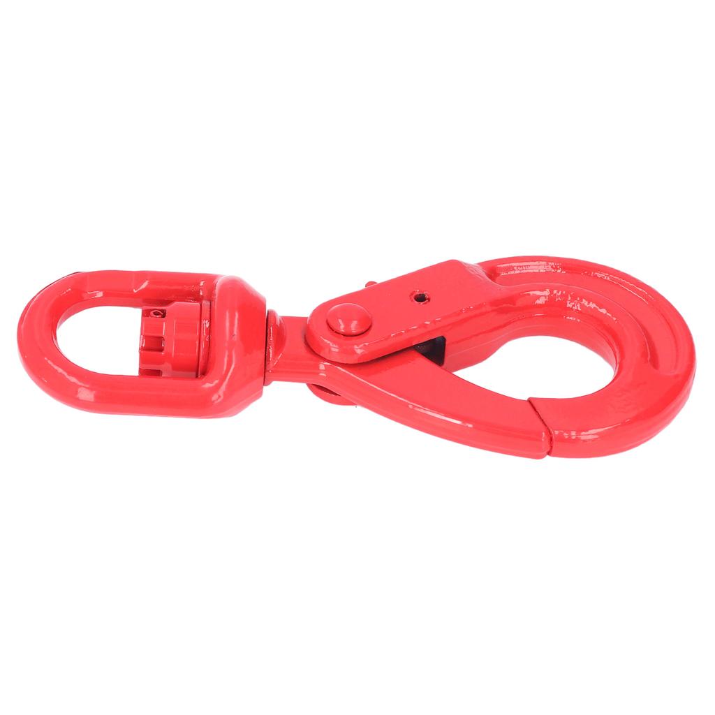 Crane Hook Painting G80 Forged Steel Self Locking Safety Rotating Hooks for Ships Automobiles