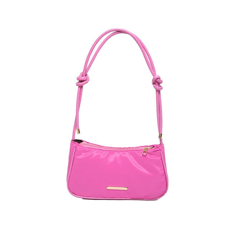 

Fashionable Small Square Underarm Bag For Women Ideal For Summer Casual Daily Pairing маджента