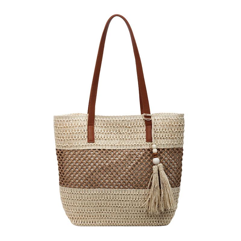Personalized Trendy, Niche, High-end Style, Women's Single-shoulder Tote Bag with An Underarm Compartment