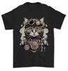 Steam Punk Style Unisexs Tshirt 100 Cotton Casual Style For Daily Wear Roundneck Unisexs Short Sleeve