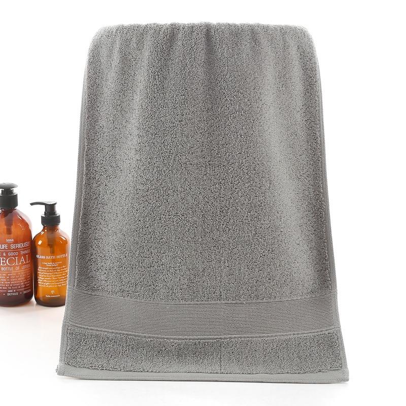 1PC pure cotton towel thickened cotton bath towel pure cotton