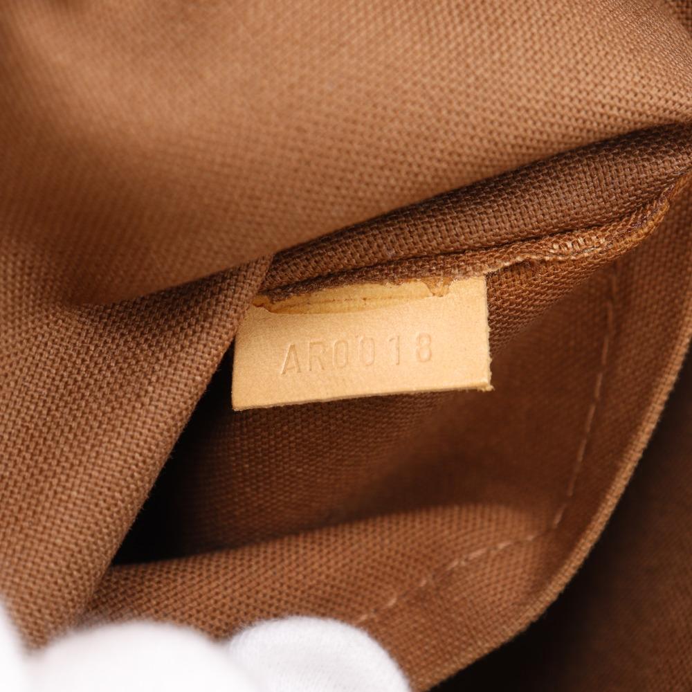 LOUIS VUITTON Tivoli PM Handbag M40143 Brown Monogram canvas Women Used