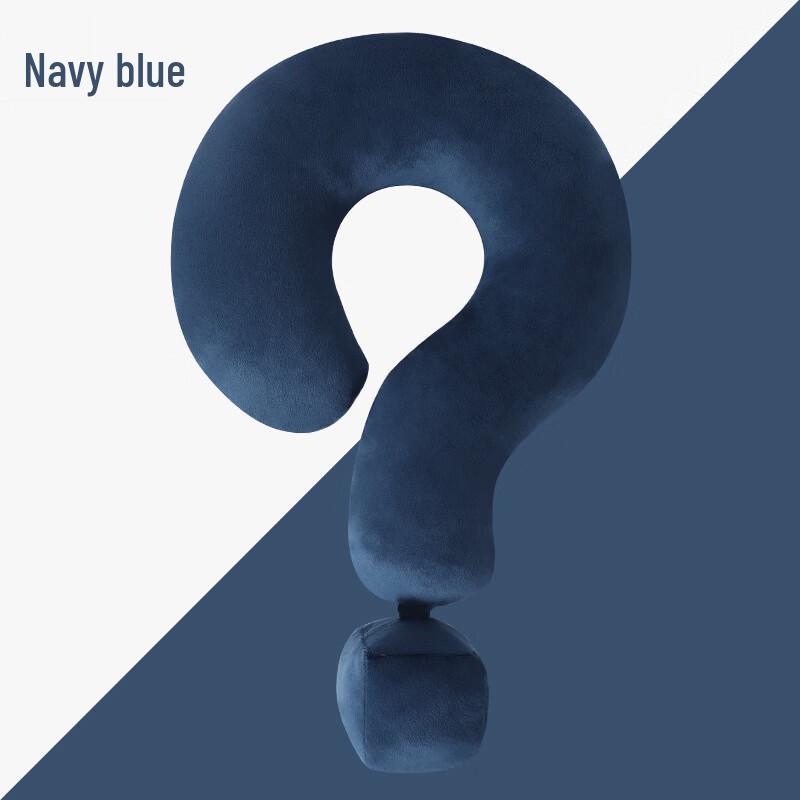 Miling Question Mark U-shaped Travel Neck Pillow