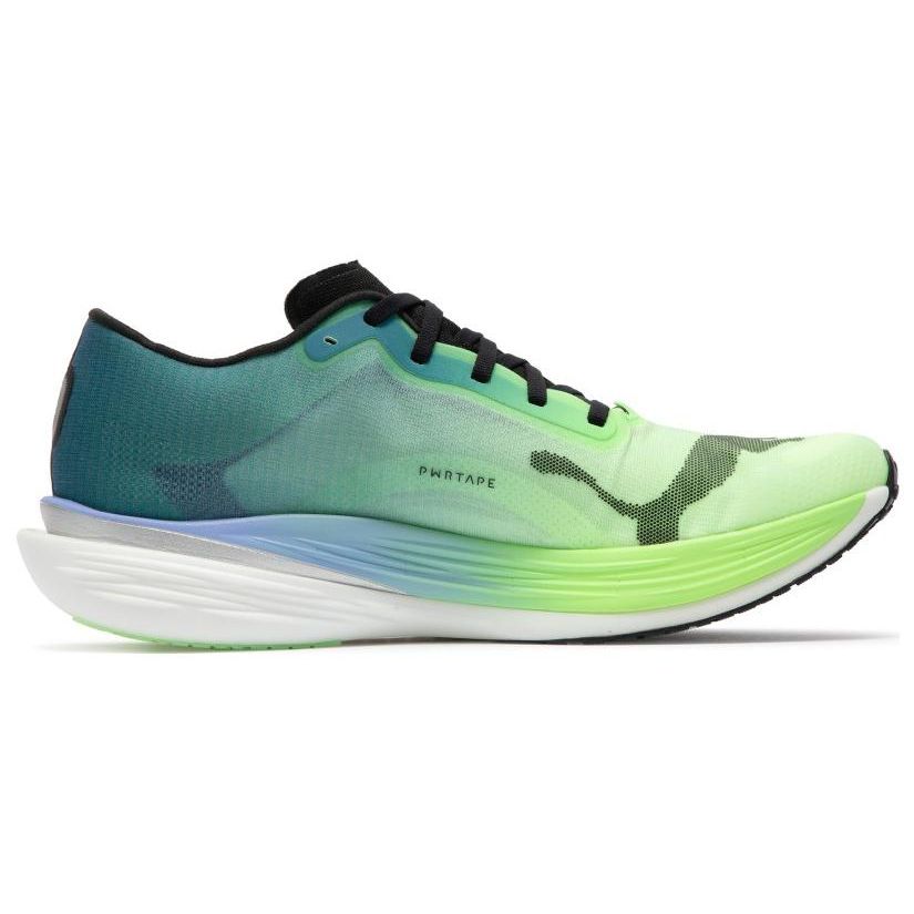 Puma Deviate Nitro Elite 2 Fireglow Men Sneakers Green Fizzy-Lime Royal-Sapphire 377786-01