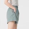 Adidas Originals Breathable Comfortable Simple Casual Shorts Women Shorts Green JD1507