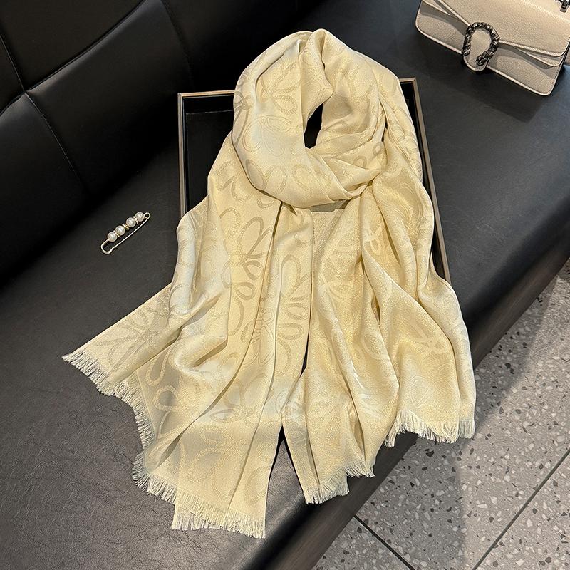 Damen Eleganter Print Hijab Tencel Baumwolle Langes Schal Mit Vier Jahreszeiten Sonnenschutz Schal Dekoration Schal Wickeltuch Kopftuch black