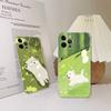 Cute Cartoon Puppy Transparent Soft Phone Case For iPhone 15 12 14 16 17 13 Plus 11 Pro Max 13 Pro