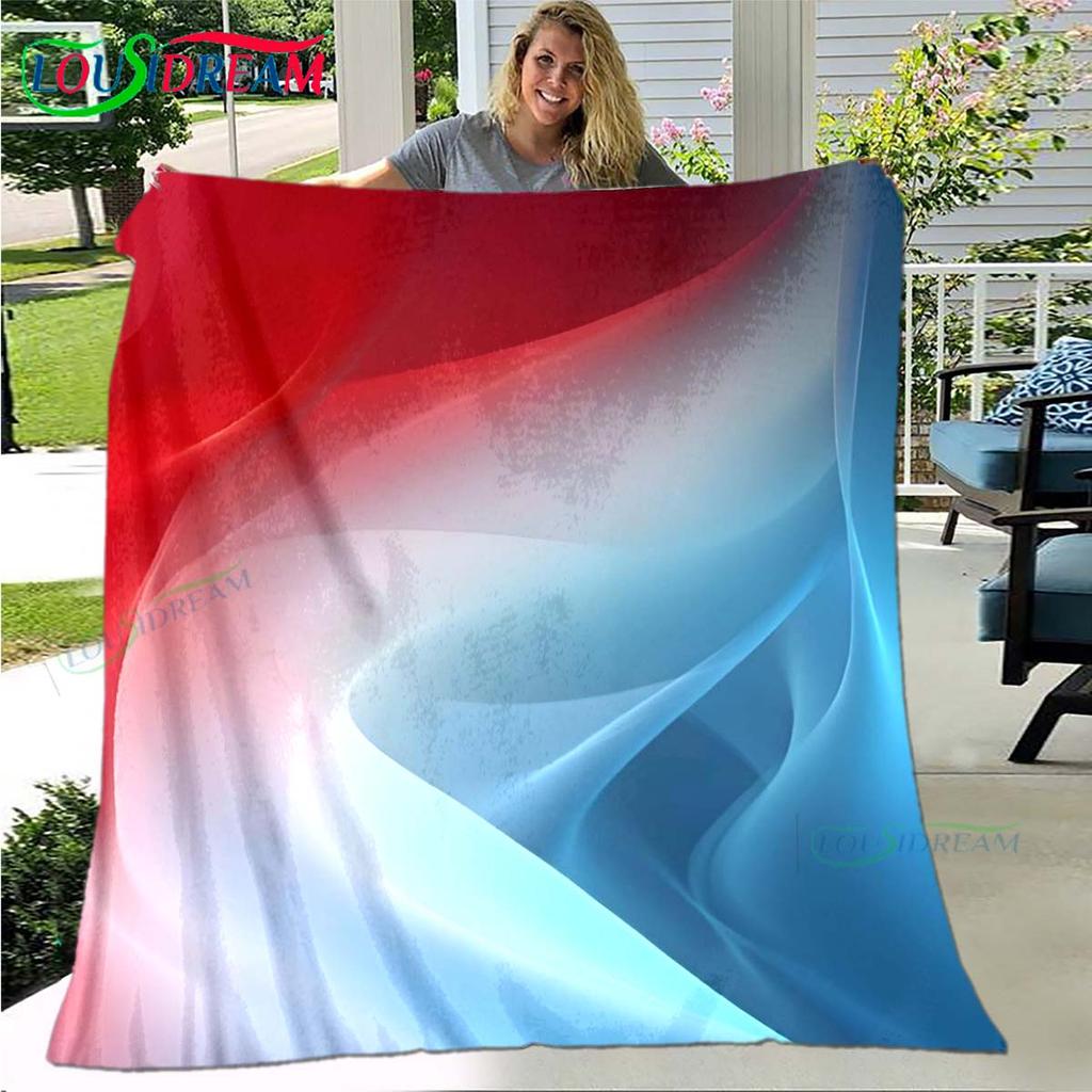 Fashion 3D Popular Mobile Wallpaper Four Seasons Blanket Sofa Cover Travel Bed Plush Blanket Travel Office Break Blanket Gift